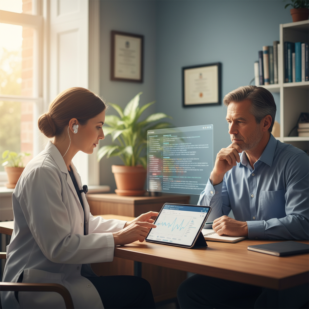 Escribas clínicos digitais: estudo revela economia modesta de tempo e uso inconsistente