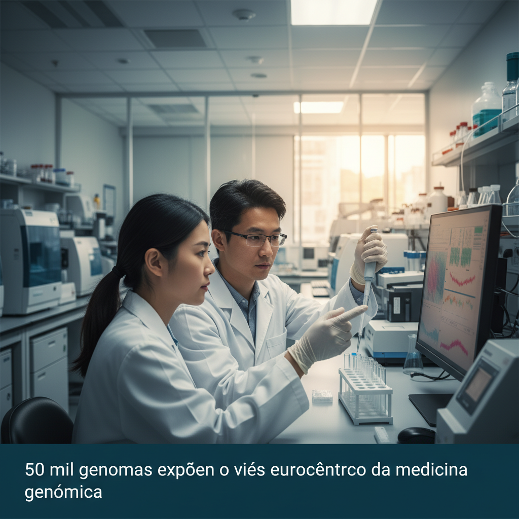 50 mil genomas expõem o viés eurocêntrico da medicina genômica